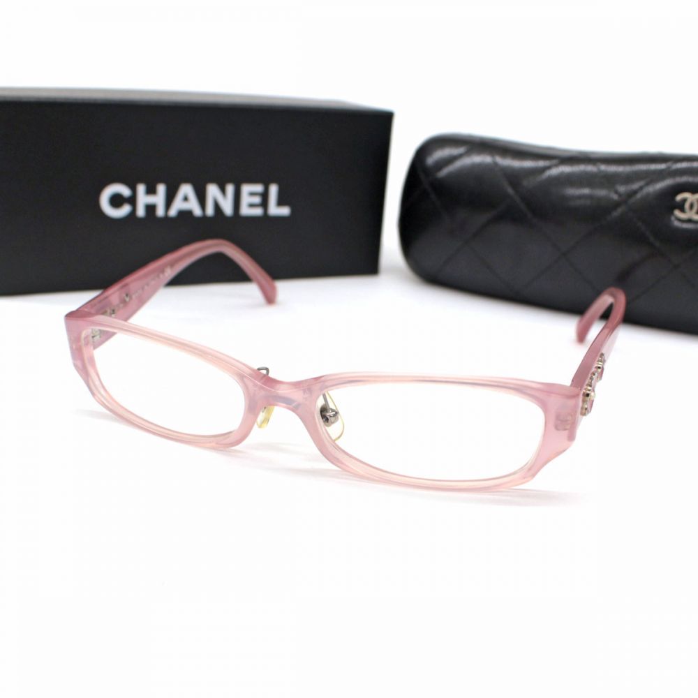 CHANELシャネル CHANEL カメリア メガネ - サングラス/メガネ