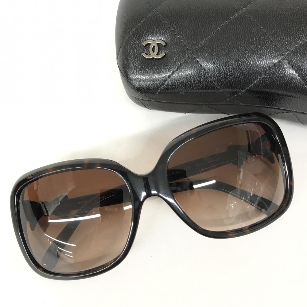 新作人気 CHANEL シャネル サングラス リボン ブラウン - サングラス