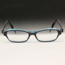 金子眼鏡/スピビー/メガネフレーム/SP2072/ブラック×ブルー