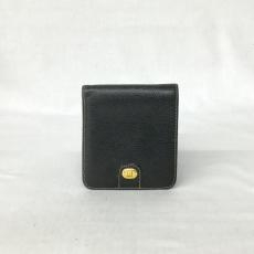 ダンヒル/二つ折り財布/レザー/ブラック