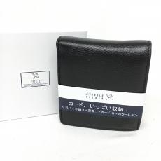 アーノルドパーマー/二つ折り財布/レザー/ブラック