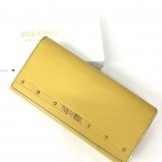 ゴールドファイル/二つ折り財布/レザー