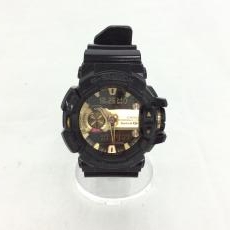 カシオ/腕時計/Gショック/GBA-400/ブラック×ゴールド