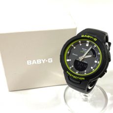 ベビーG/腕時計/BSA-B100/クオーツ/ラバーブレス/ブラック