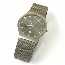 スカーゲン/M腕時計/233xlttmo/チタン製