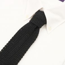 鎌倉シャツ イタリア製 ニットネクタイ