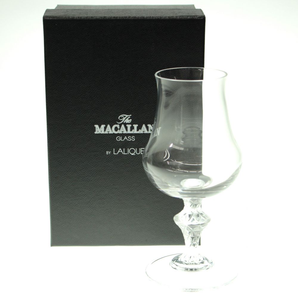 3個  LALIQUE × MACALLAN テイスティンググラス