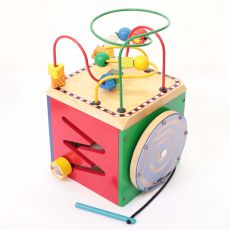 Battat バタット 木製 知育ボックス玩具 5面体