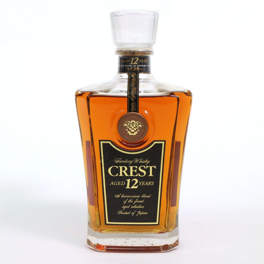 SUNTORY CREST サントリー ウイスキー クレスト 12年 700ml 43%の高価