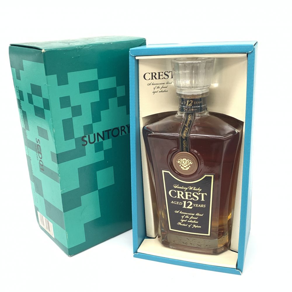 SUNTORY ウィスキー CREST デキャンター SCD01 - ウイスキー