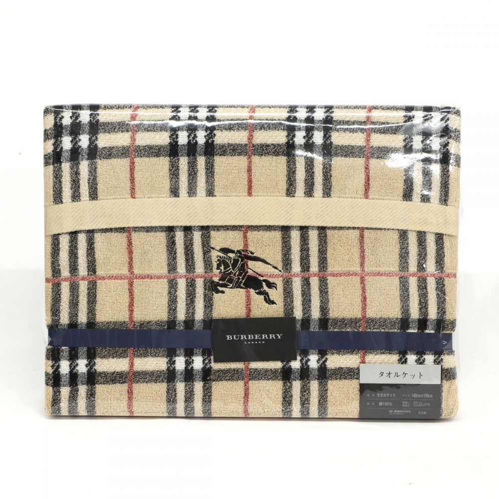 熱販売 BURBERRY タオルケット 布団/毛布 - naimpact.co.uk