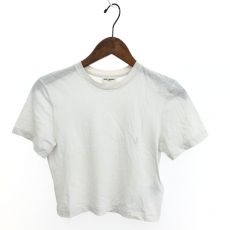 サンローランパリ/ロゴカットソーTシャツ/半袖/クルーネック/XS/2022