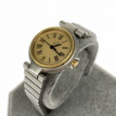 ダンヒル/腕時計/12 100135/クォーツ/デイト/スイス製/SS/ゴールド×シルバーカラー/小キズ