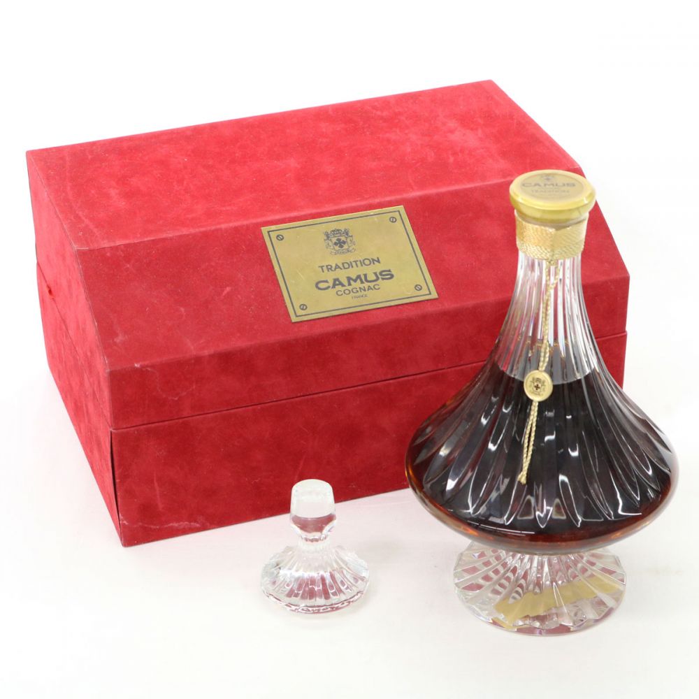 CAMUS カミュ コニャック TRADITION トラディション バカラボトル baccarat 40% 700ml