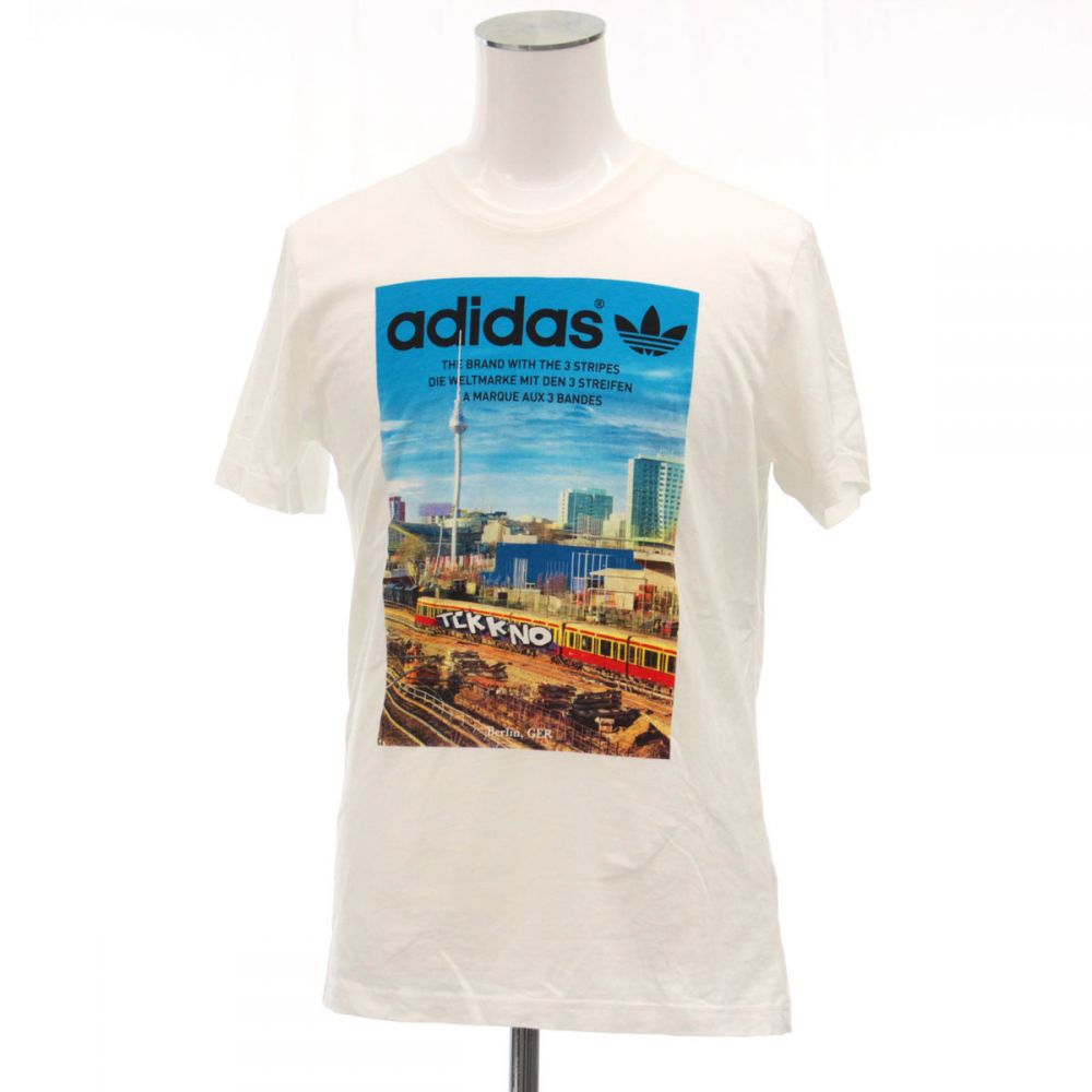 アディダスオリジナルス/半袖Tシャツ/プリント