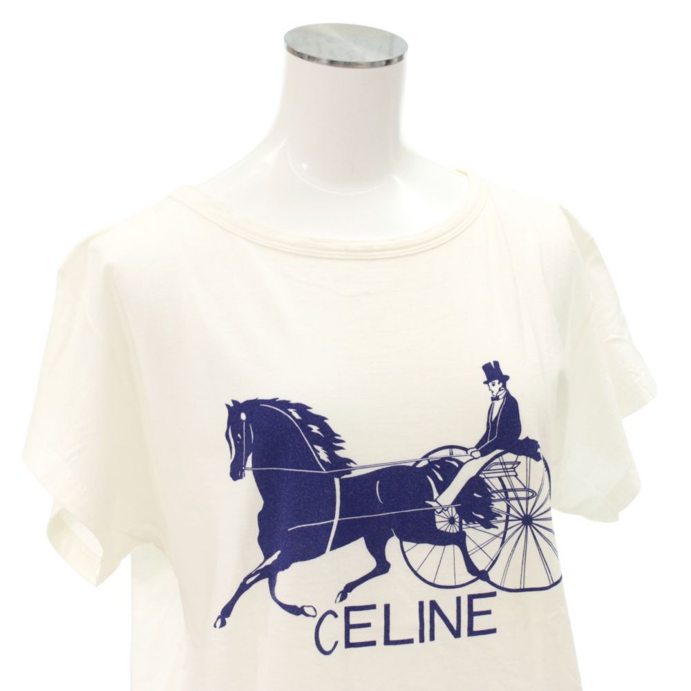 CELINE ヴィンテージセリーヌ 馬車柄プリント 半袖Tシャツの高価買取【リサイクルティファナ】