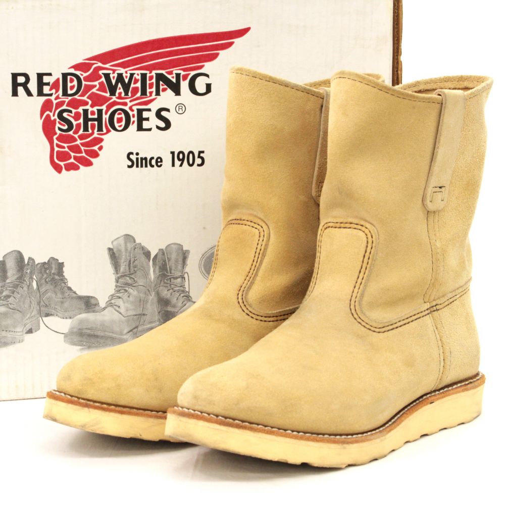 RED WING（レッドウイング）8168/ペコス/スェード/ベージュの高価買取