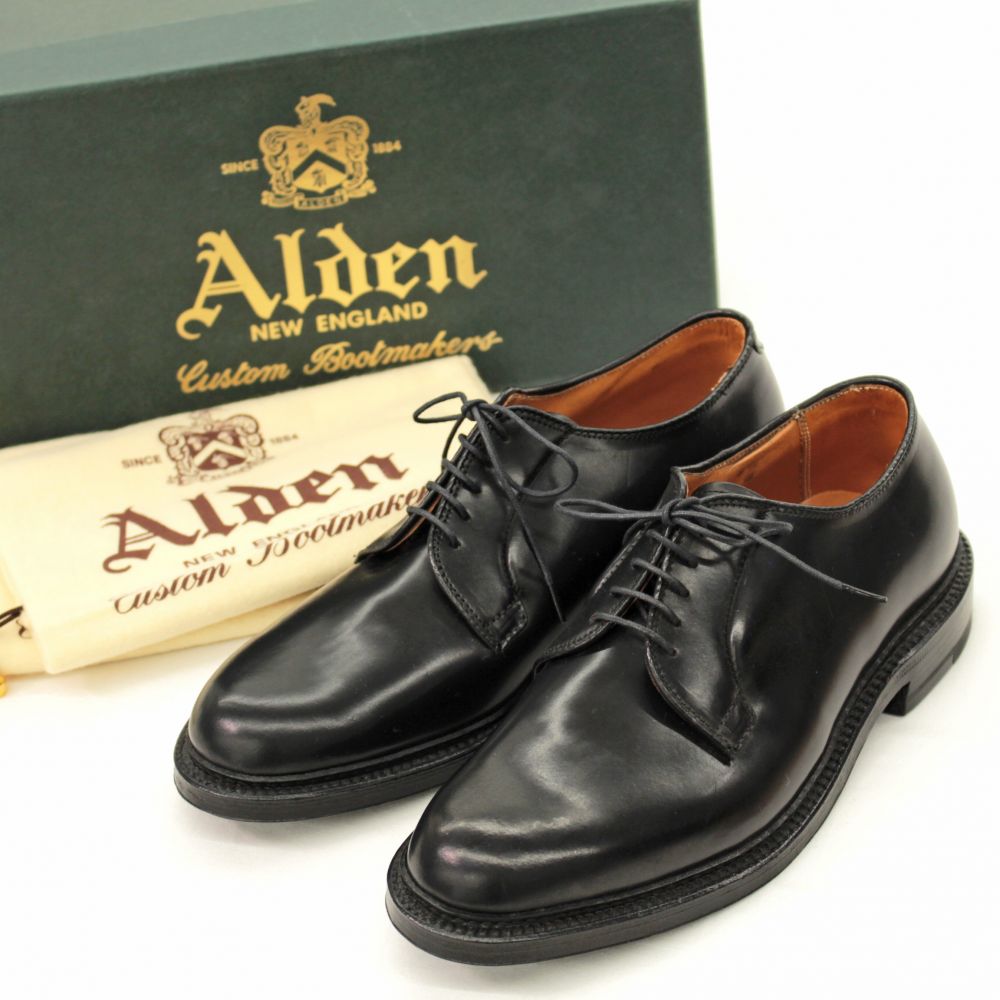 Alden(オールデン)9901 コードバン プレーンﾄﾞｩレザーシューズの高価買取【リサイクルティファナ】