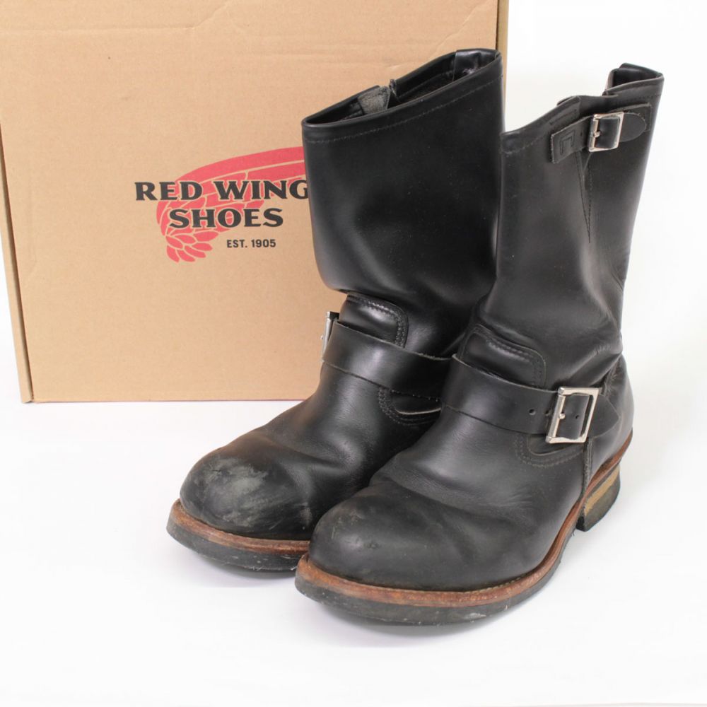 REDWING レッドウィング 2268エンジニアブーツ9.5D ブラック ごつ