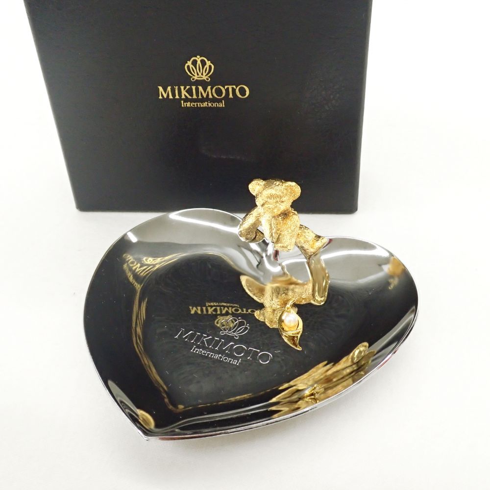 MIKIMOTO ミキモト アクセサリートレイ-