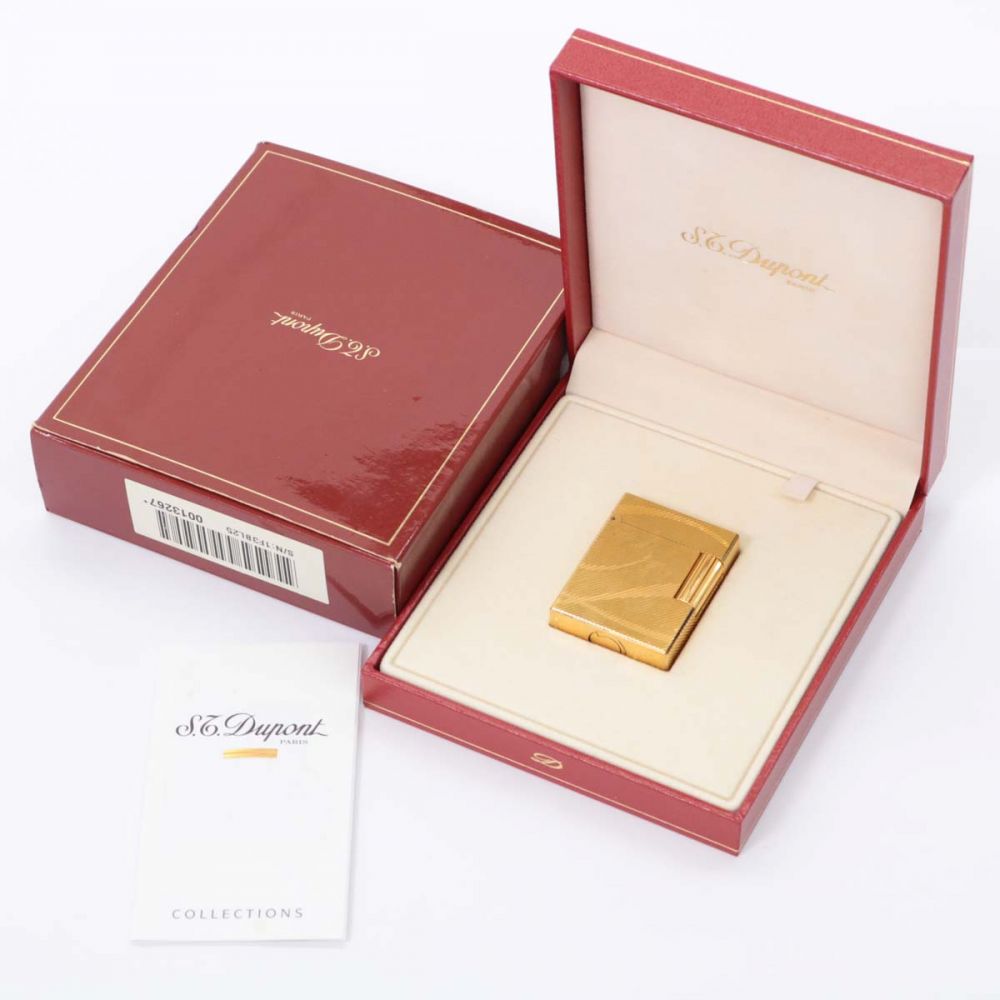 S.T. Dupont デュポン ガスライター gold /ゴールド