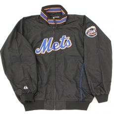 Majestic(マジェスティック)NY Mets ニューヨークメッツ 刺繍スタジャン