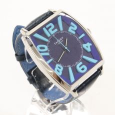 SACSNY Y'SACCS(サクスニーイザック)3針クォーツ腕時計 レザーベルト