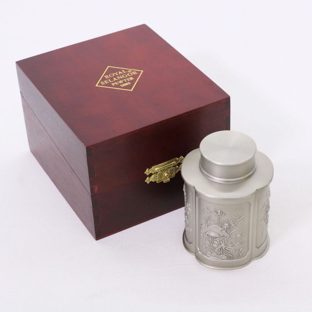 楽天カード分割】【楽天カード分割】ROYAL SELANGOR PEWTER(茶筒) 食器