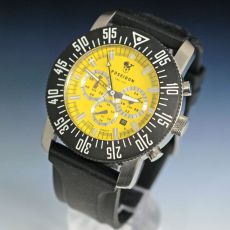POSEIDON ポセイドン/メンズ腕時計/660feet防水/潜水用具専門メーカー腕時計/風防小傷あり