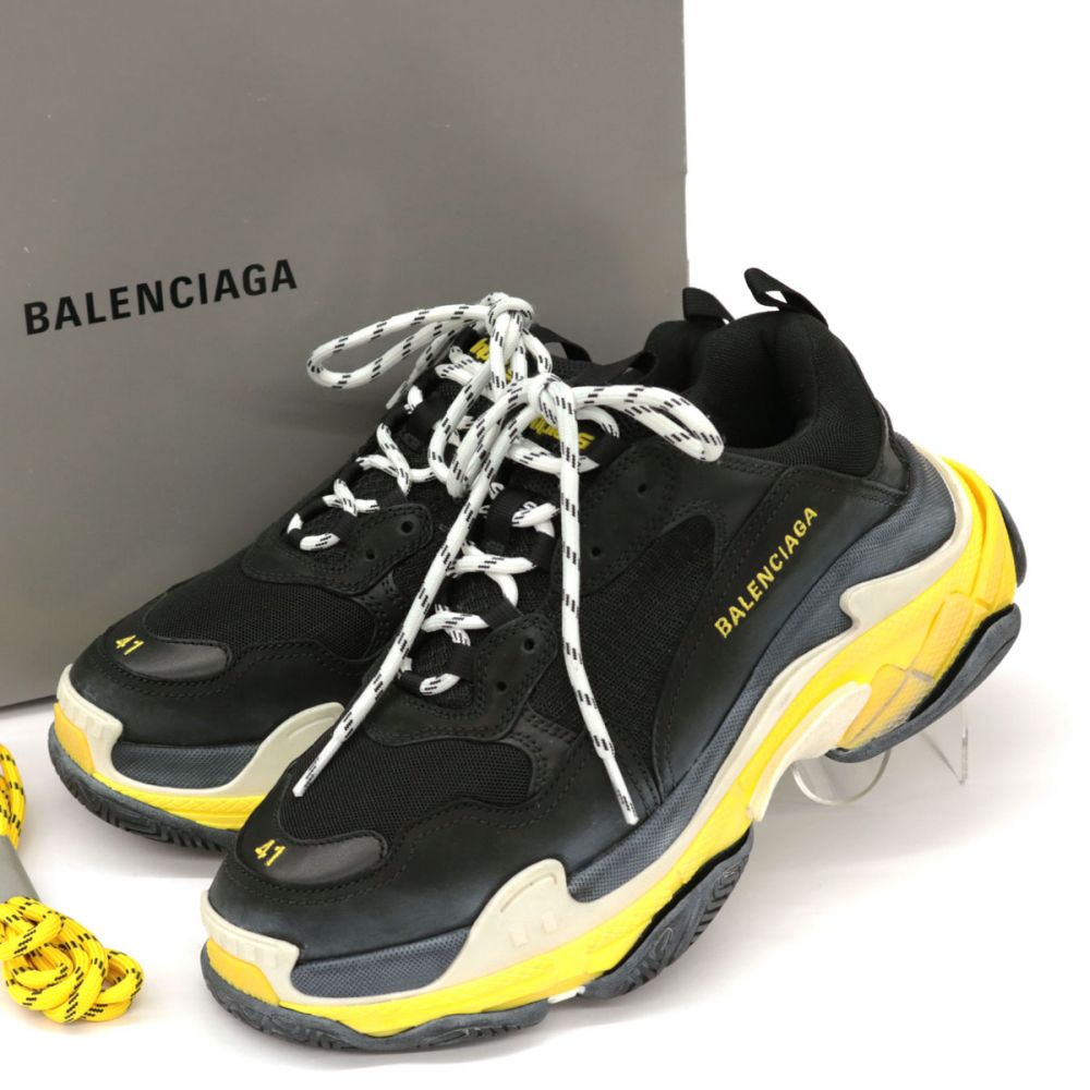 Balenciagaバレンシアガ トリプルエス ブラック イエロー 激安