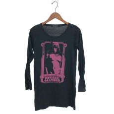 HYSTERIC GLAMOUR/ヒステリックグラマー/長袖Tシャツガールプリント/ヒスガール/0104CL01