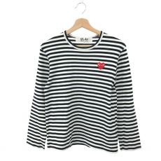 プレイコムデギャルソン/カットソー/ PLAY STRIPED T-SHIRT/ボーダー