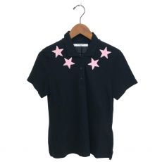 ジバンシィ/ポロシャツ/スターワッペン/半袖/17X6742404/ブラック/サイズ40