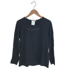 ジバンシィ/GIVENCHY  BOUTIQUES/長袖カットソー/ロゴ/ブラック/サイズ42