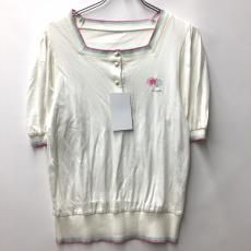 レオナール/ポロシャツ/ホワイト/汚れ