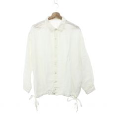 ネストローブ/リネン近江晒ドロストシャツ/麻100％/22SS