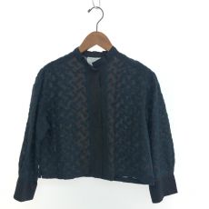 アンティパスト/総刺繡ブラウス/シアー/EB137/コットンシルク