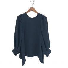 クミキョク×フリッカ/コンシャススリーブブラウス/20SS/定価\19.910/BLWXNM9351
