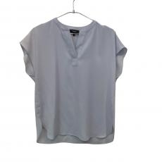 セオリー/スキッパーフレンチスリーブブラウス/EASY POPOVER PRIME GGT/01-3208212-700-902/23SS/パープル