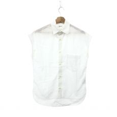 マディソンブルー/ブラウス/SLEEVELESS J.BRADLEY SHIRT WHITE