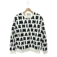 MARNI/マルニ/スウェット/ロゴ/総柄/キッズ/サイズ表記12/色移り有
