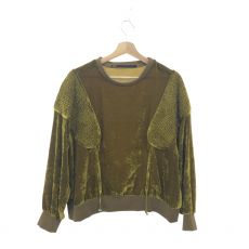 ミューラーオブヨシオクボ/トレーナー/Moss gather top/MLF21213