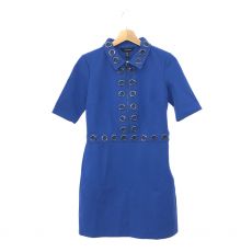 カレンミレン/Collared Eyelet Jersey Dress/ワンピース/ドレス