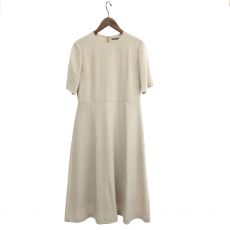 セオリーリュクス/洗えるワンピース/LIVE2 HANNE/2023SS/ベージュ/サイズ40/定価￥42.900