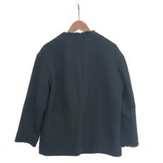 ジャーナルスタンダード/ノーカラーツイードジャケット/2023/フォーマル/オケージョン/ブラック/