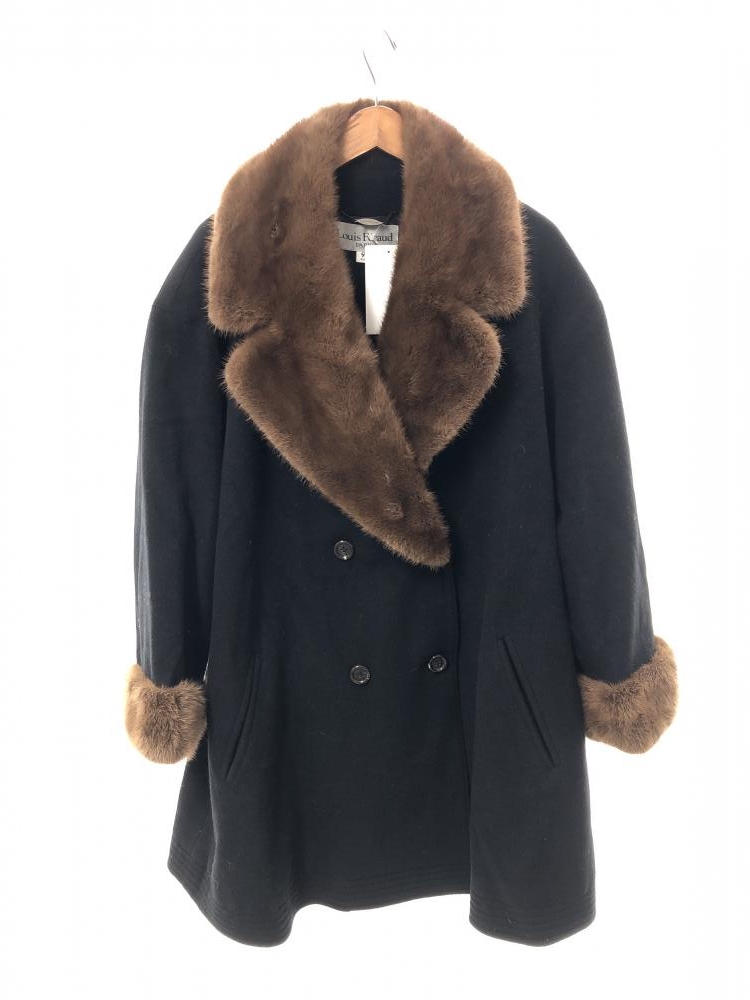 LOUIS FERAUD ルイフェロー 仕込ん フォックスファーコート 毛皮