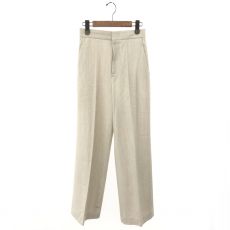 エディション/パンツ/23AW/シックツイードワイドスラックス/センタープレス