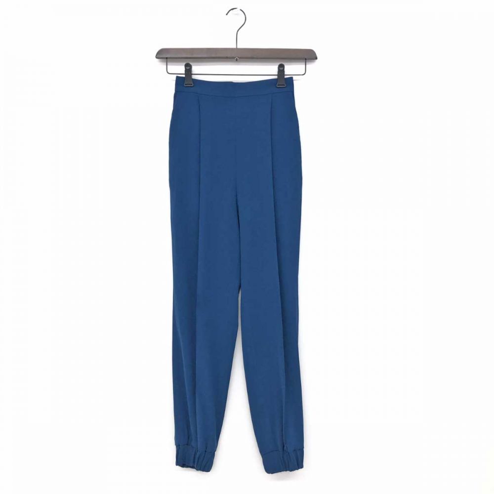 エンフォルド/ゴムジョガーパンツ/20SS/300DS631-1840/ブルー