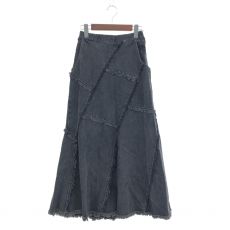 アメリヴィンテージ/パッチワークデニムスカート/UND PATCHWORK DENIM SKIRT/2022AW/02220920540/カットオフ