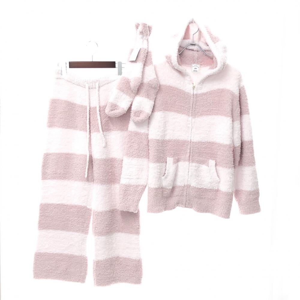 ジェラートピケ/セットアップ/2023AW/PWNT235016/靴下付/ピンク ジェラートピケ/セットアップ/2023AW/PWNT235016/靴下付/ピンク